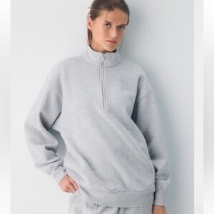 TNA Cozy Sweatfleece Boyfriend 1/2 Zip